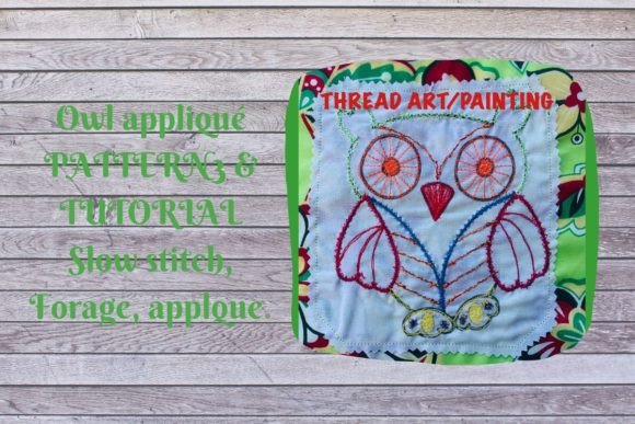 Owl Embroidery Applique Review for Craft Fairs