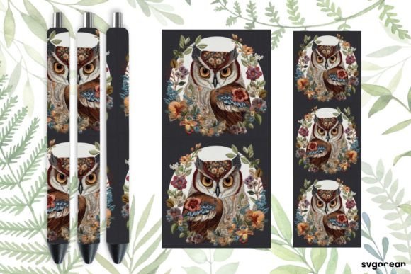 Owl Pen Wrap Embroidery Review