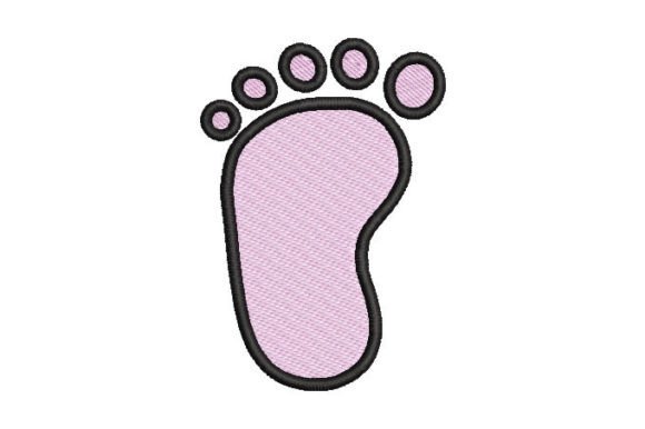 Review: Baby Footprint Embroidery Design