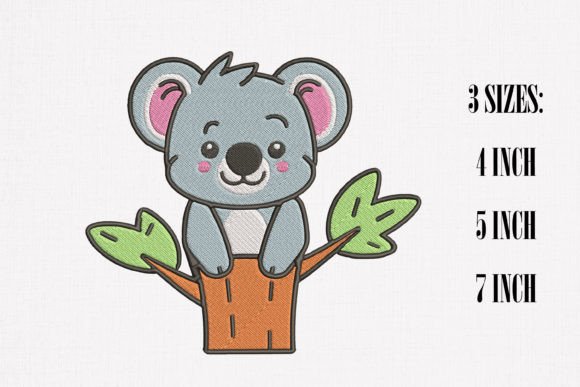 Review: Cute Koala Embroidery for Handmade Gifts