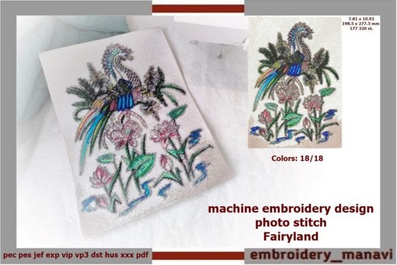 Review: Embroidery Design Photo Stitch Fairyland
