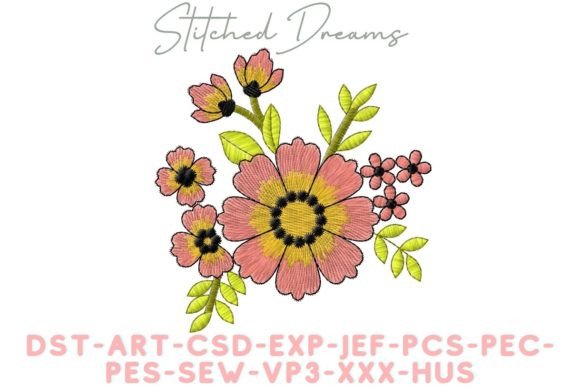 Review: Lifelike Flowers Embroidery Design for Craft Fairs