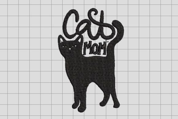 Review: Mistery Black Mommy Cat Embroidery File