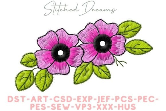 Review: Natural Flowers Embroidery Design for Etsy Shops
