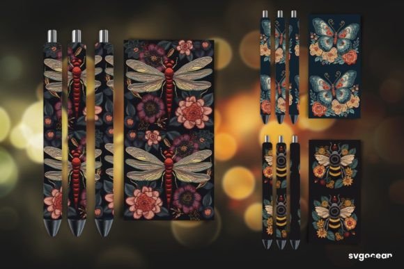 Reviewing Insects Pen Wraps for Sublimation Projects
