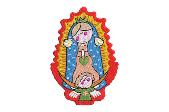 Reviewing the Animated Virgin of Guadalupe Embroidery