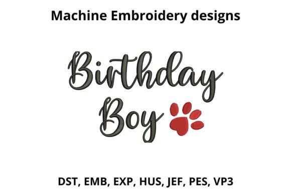 Reviewing the Birthday Boy Embroidery Design for Real Projects