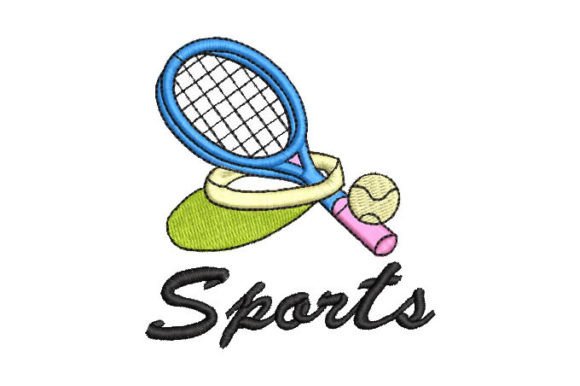 Tennis Racket Embroidery Review for Apparel
